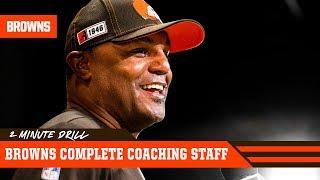 Browns Complete Coaching Staff | 2 Minute Drill