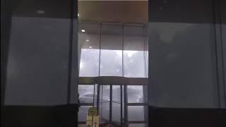 Revolving doors bust during storms in New Orleans