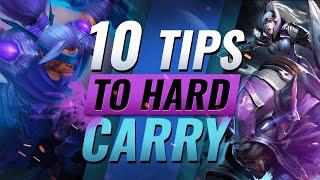 10 Things PRO CARRY PLAYERS DO to WIN GAMES - Dota 2