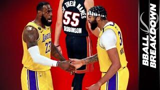 Lakers Cruise to Win As Heat Decimated With Injuries In Game 1 Of The 2020 NBA Finals