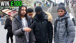 RAP Any DRILL Song Word For Word To Win £100 (ROADMAN EDITION)