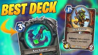 BEST DECK IN THE GAME!! | Pirate Warrior | Descent of Dragons | Wild Hearthstone