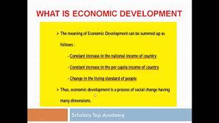 Std 10 SS Ch.15 Economic Development Part 1