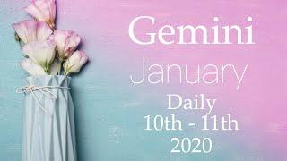 GEMINI JAN 10th - 11th | MENDING THE RELATIONSHIP WILL BE EASY - Gemini Tarot Love Reading