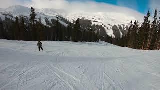 Loveland Ski Area - Snowboarding - Top of Lift 1 to Base Area