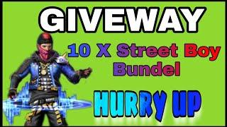 #dimondgiveway #teambharatff 10 Street Boy  Bundel Giveway || Giveway For Subscriber 