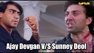 Sunney Deol V/S Ajay Devgan || Top Bollywood Action Scenes