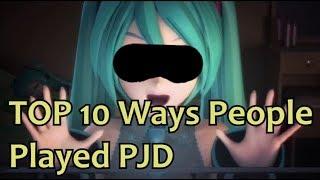 Top 10 ways people played Hatsune Miku Project Diva