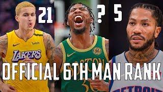 Ranking EVERY 6th Man From ALL 30 NBA Teams 2020!