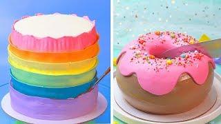 How To Make Cake Decorating Compilation | Top 10 Colorful Cake Decorating Ideas | Tasty Cake Recipe