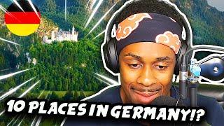 DO THESE REALLY EXIST?!?!  AMERICAN REACTS TO Top 10 Places To Visit In Germany   4K Travel Guide