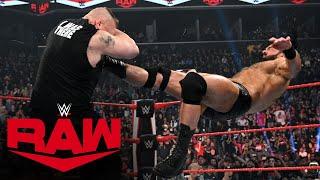 Drew McIntyre Claymore Kicks Brock Lesnar into tomorrow: Raw, March 2, 2020