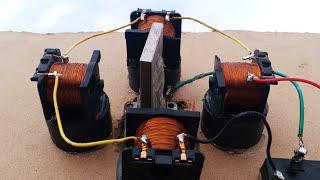 Free Energy Generator using copper coil and Neudymium magnet activity