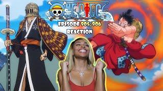 TAMA IS A SUPER THREAT?! AGAIN, POOR LAW! | ONE PIECE EPISODE 905, 906 REACTION