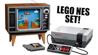 LEGO Unveils Nintendo NES Set with 2,646 Pieces