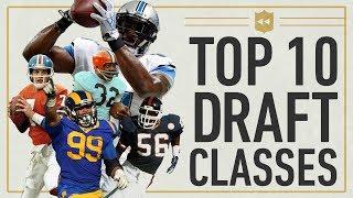 Top 10 Draft Classes in NFL History! | NFL Vault Stories