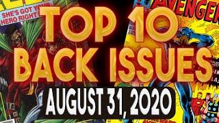 Top 10 Comic Book Back Issues to Buy 8/31/2020