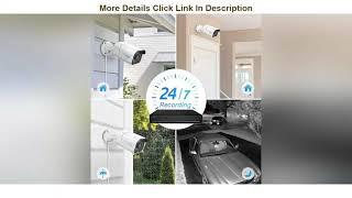 Top 10 Reolink 8CH 4K Security Camera System H.265, 4pcs 8MP Person/Vehicle Detection Smart Wired O