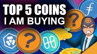 Top 5 Altcoins I'm Buying NOW (How to Buy the Crypto Dip)