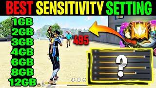 BEST SENSITIVITY FOR FREE FIRE AFTER UPDATE | AUTO HEADSHOT SETTING | MR ATUL YT