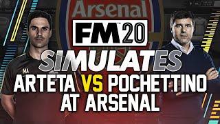 Pochettino vs Arteta Managing Arsenal In Football Manager 2020  - Who Does Better? #FM20 Experiment