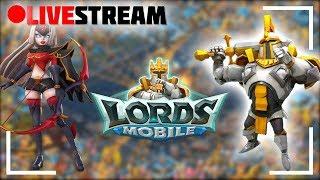 Lords Mobile live - Top 10 machtstärksten Spieler - Gildenevent Belohnungen Trap + Main - Updates GE