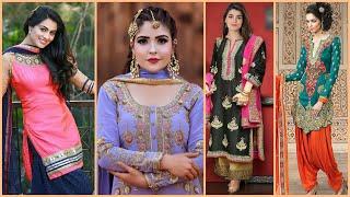 Top Stylish Punjabi Party Wear Suits Designs Ideas For Girls 2020