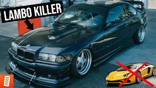 LAMBO KILLER BUILD! +600HP BMW E36 M3 Build Part 2: Ready for DYNO!