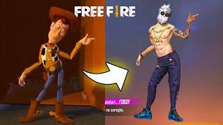 10 Origem dos EMOTES do FREE FIRE da VIDA REAL !!