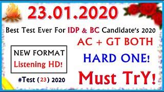 IELTS LISTENING PRACTICE TEST 2020 WITH ANSWERS | 23.01.2020
