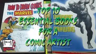top 10 essential books for a comic artist