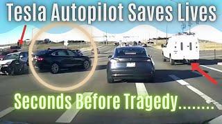 Top TESLA Autopilot Saves || How Tesla Autopilot Work?