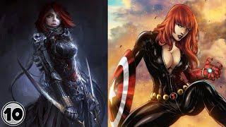 Top 10 Hottest Black Widow Alternate Versions