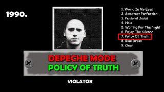 DALSZÖVEG VIDEÓK Depeche Mode - Policy of truth *** lyrics video ***