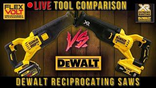 Best DeWALT Reciprocating Saws Go HEAD 2 HEAD - LIVE TOOL COMPARISON