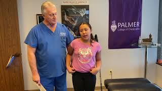 Severe Scoliosis On 10 Year Old CA Girl Who's Parents Wanted To Try Chiropractic vs. Harrington Rod