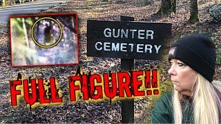 Full Body Apparition caught on camera "Smoky Mountain Cemetery"!