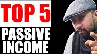 Top 5 Passive Income Ideas to Make Money Online