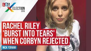 Rachel Riley 'burst into tears' when she saw the public rejected Jeremy Corbyn