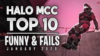 SingleHaloClips | Halo MCC Top 10 Funny & Fails | January 2020