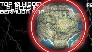 Top 10 Hidden place in Bermuda map 
