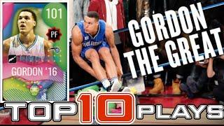 101 Overall Aaron Gordon Top 10 Plays | Stuff's Trial Player | Highest Dunk NBA Live Mobile Season 4