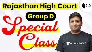 Rajasthan High Court Group D | History by Praveen Sir | Special Class