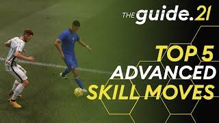 TOP 5 Advanced SKILL MOVES You MUST Learn For FIFA 21! | Elastico, Three Touch Roulette & more!