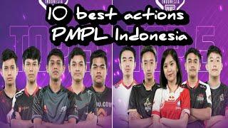 TOP 10 BEST MOMENT PUBG | PMPL Indonesia. 10 Aksi Terbaik PMPL Indonesia. Regular Season.