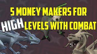 OSRS - Top 5 Combat Money Making Methods For HIGH Level Accounts