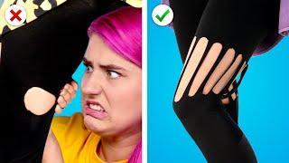 Emergency Fashion Hacks! Amazing Clothing Tips & Tricks