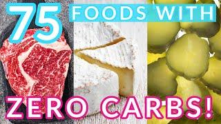 Zero Carb Food List (BEST Foods For KETO!)