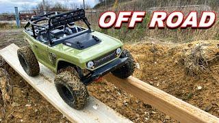 4WD RC Car Crawler COURSE CHALLENGE - Axial SCX10 II Deadbolt 1/10 4x4 - TheRcSaylors