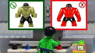 Lego City Hulk Vs Superheroes Compilation - Top 10 Hulk Action Scene - Lego Stop Motion